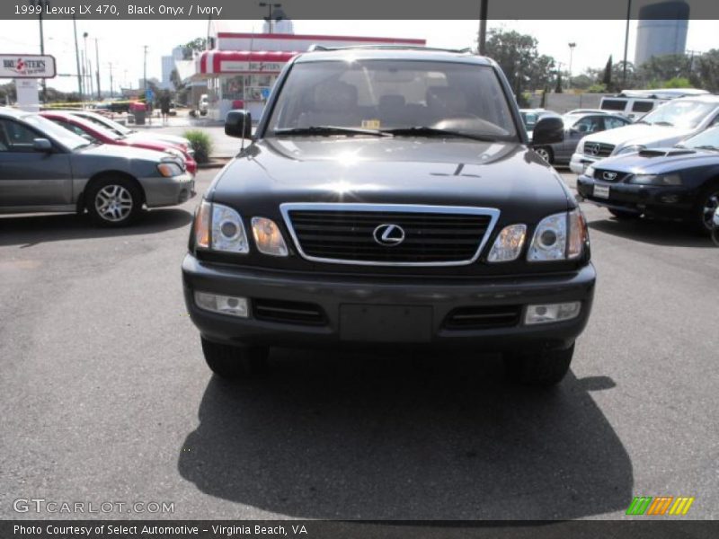Black Onyx / Ivory 1999 Lexus LX 470