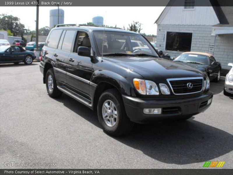 Black Onyx / Ivory 1999 Lexus LX 470