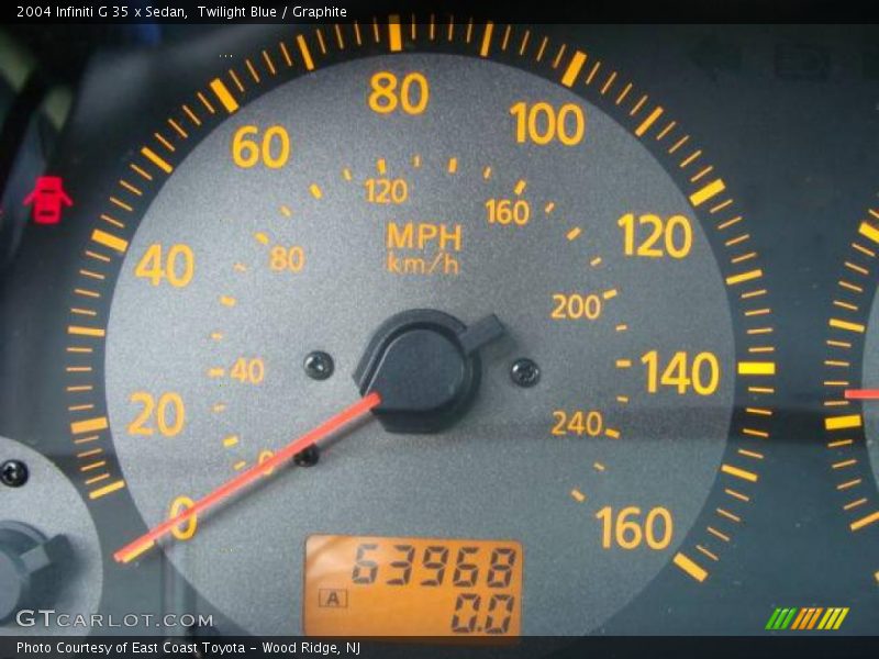 Twilight Blue / Graphite 2004 Infiniti G 35 x Sedan