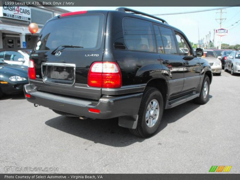 Black Onyx / Ivory 1999 Lexus LX 470