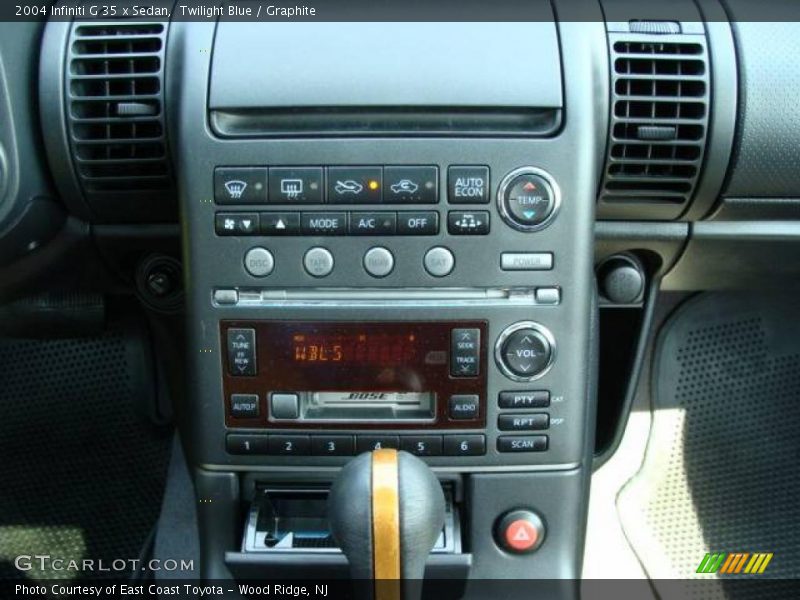 Twilight Blue / Graphite 2004 Infiniti G 35 x Sedan