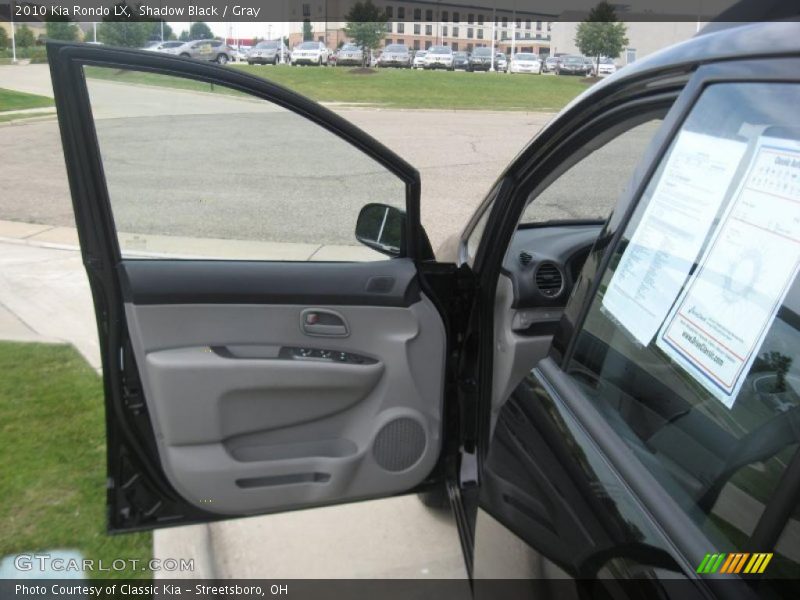 Shadow Black / Gray 2010 Kia Rondo LX