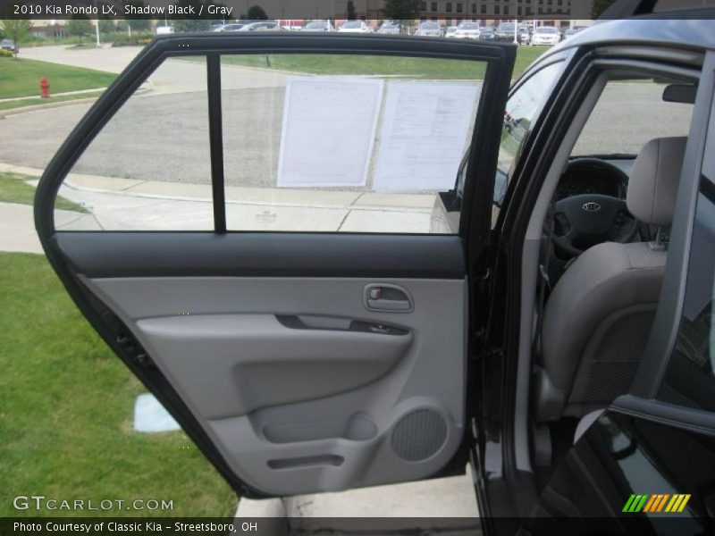 Shadow Black / Gray 2010 Kia Rondo LX