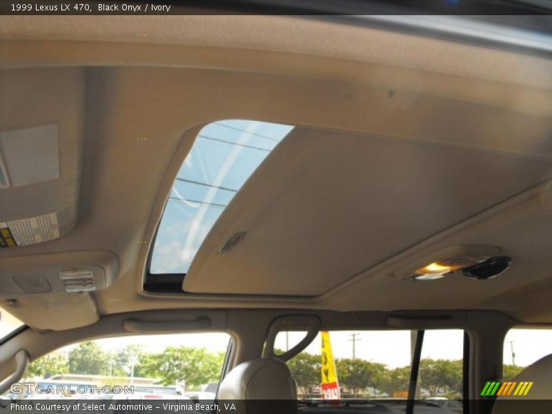 Black Onyx / Ivory 1999 Lexus LX 470