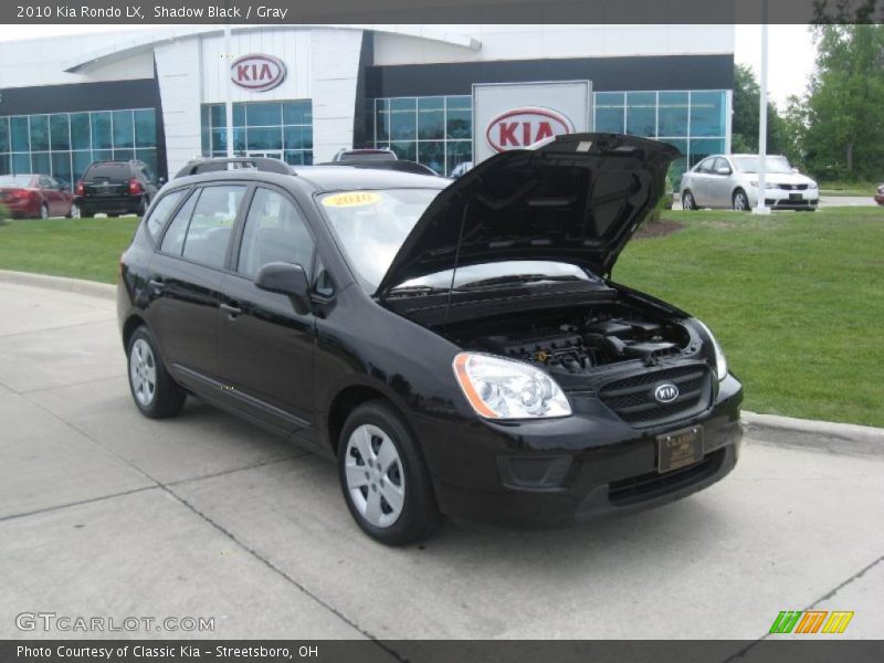 Shadow Black / Gray 2010 Kia Rondo LX