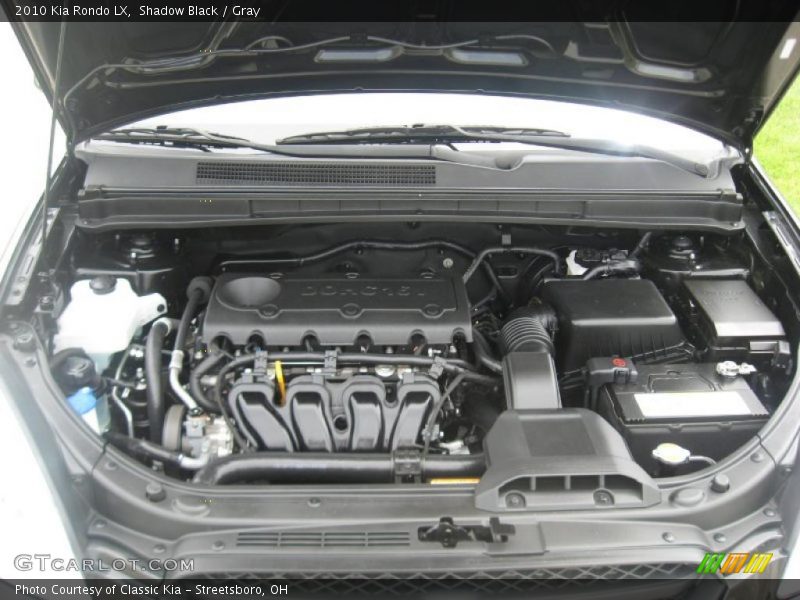 Shadow Black / Gray 2010 Kia Rondo LX