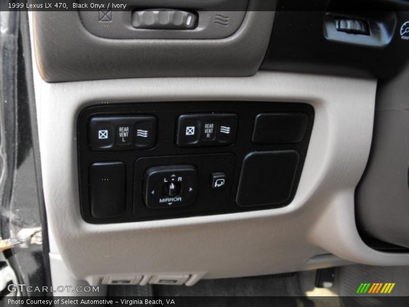 Black Onyx / Ivory 1999 Lexus LX 470