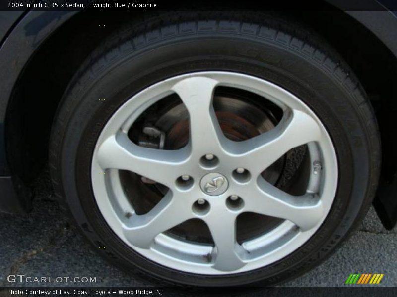 Twilight Blue / Graphite 2004 Infiniti G 35 x Sedan