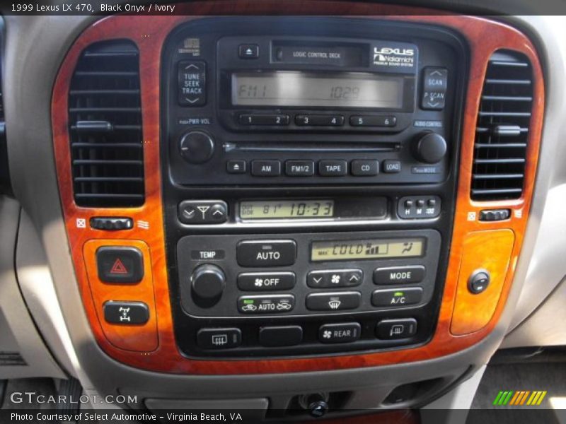 Black Onyx / Ivory 1999 Lexus LX 470