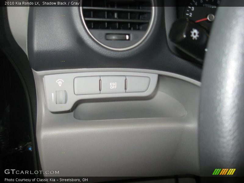 Shadow Black / Gray 2010 Kia Rondo LX