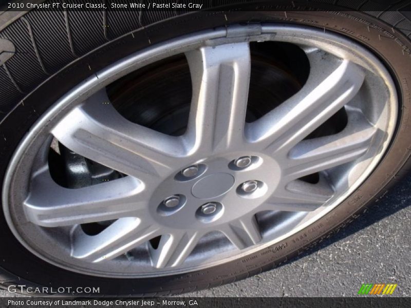 Stone White / Pastel Slate Gray 2010 Chrysler PT Cruiser Classic
