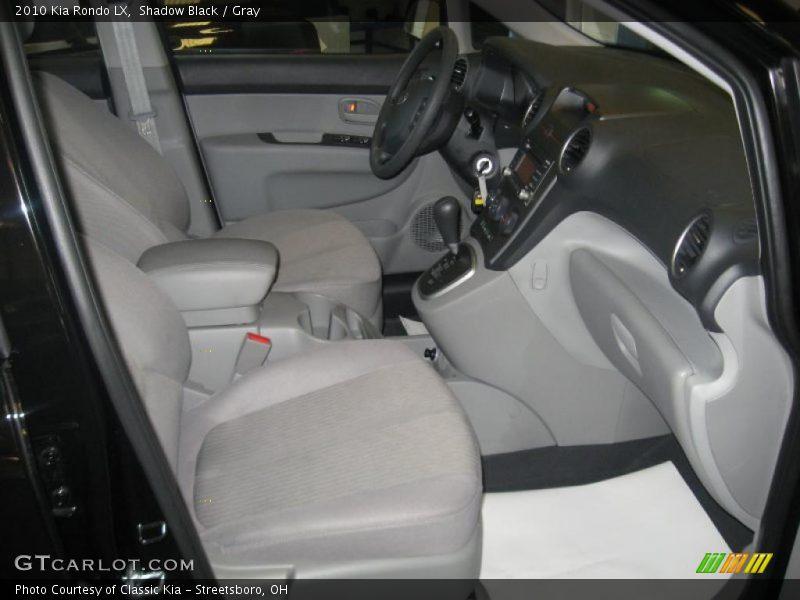 Shadow Black / Gray 2010 Kia Rondo LX