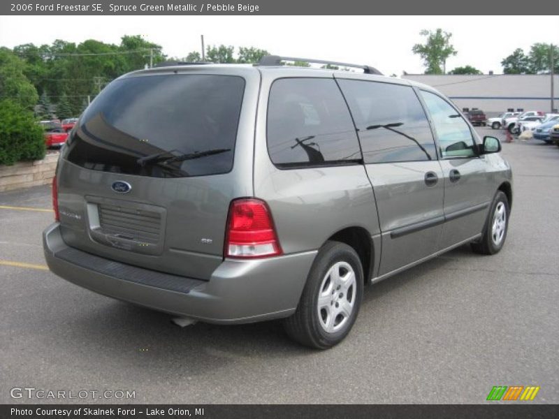 Spruce Green Metallic / Pebble Beige 2006 Ford Freestar SE