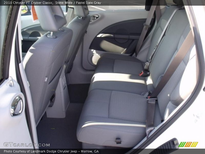 Stone White / Pastel Slate Gray 2010 Chrysler PT Cruiser Classic