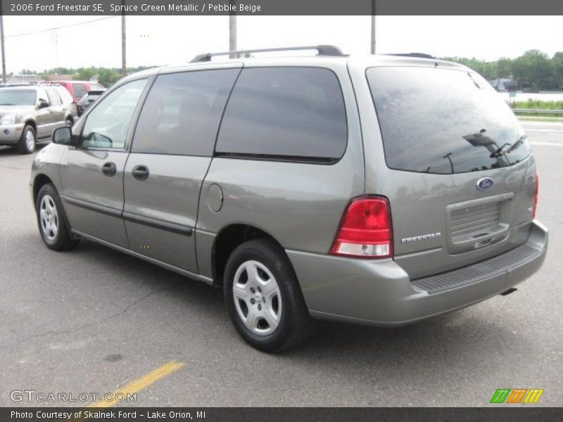 Spruce Green Metallic / Pebble Beige 2006 Ford Freestar SE