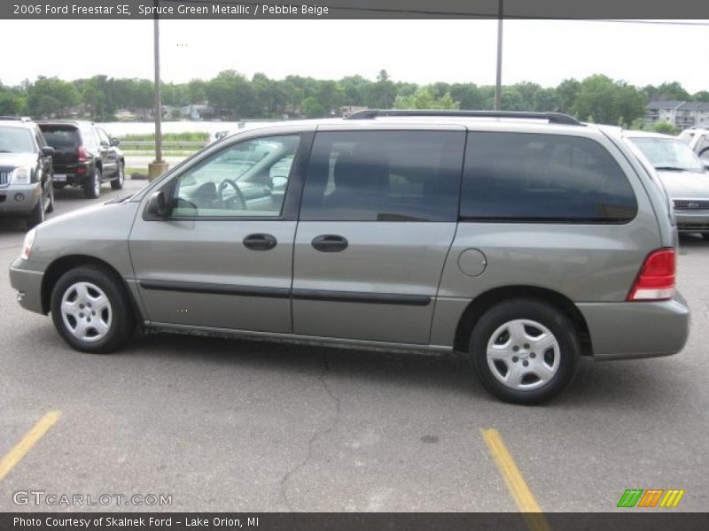 Spruce Green Metallic / Pebble Beige 2006 Ford Freestar SE