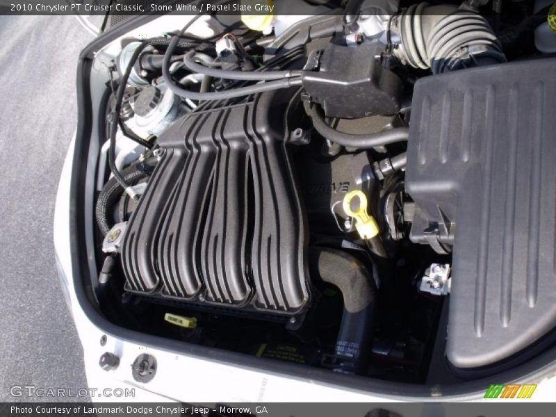Stone White / Pastel Slate Gray 2010 Chrysler PT Cruiser Classic