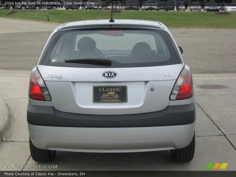 Clear Silver / Gray 2009 Kia Rio Rio5 SX Hatchback