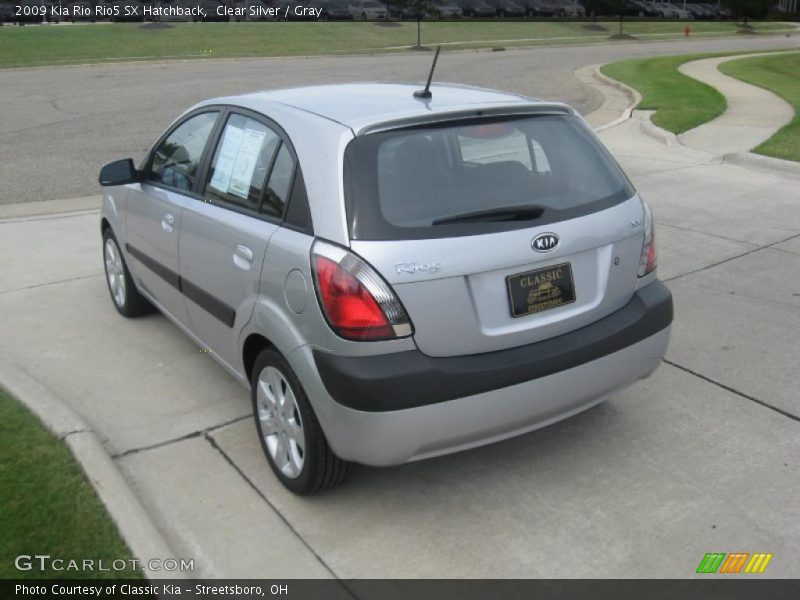 Clear Silver / Gray 2009 Kia Rio Rio5 SX Hatchback