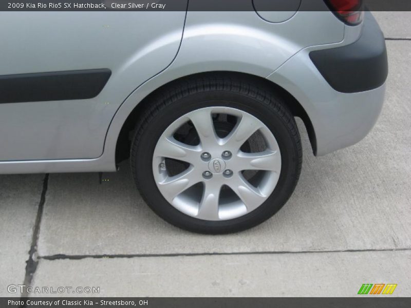 Clear Silver / Gray 2009 Kia Rio Rio5 SX Hatchback