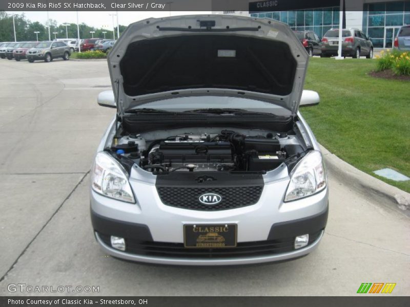 Clear Silver / Gray 2009 Kia Rio Rio5 SX Hatchback