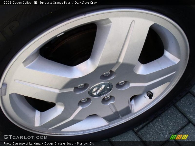 Sunburst Orange Pearl / Dark Slate Gray 2008 Dodge Caliber SE