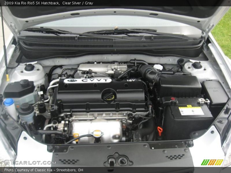 Clear Silver / Gray 2009 Kia Rio Rio5 SX Hatchback