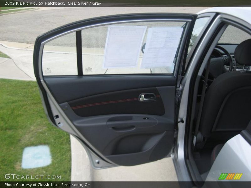 Clear Silver / Gray 2009 Kia Rio Rio5 SX Hatchback