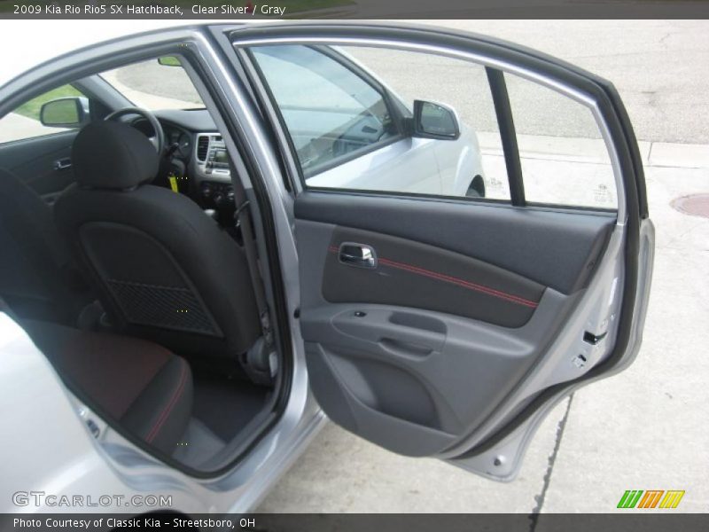 Clear Silver / Gray 2009 Kia Rio Rio5 SX Hatchback