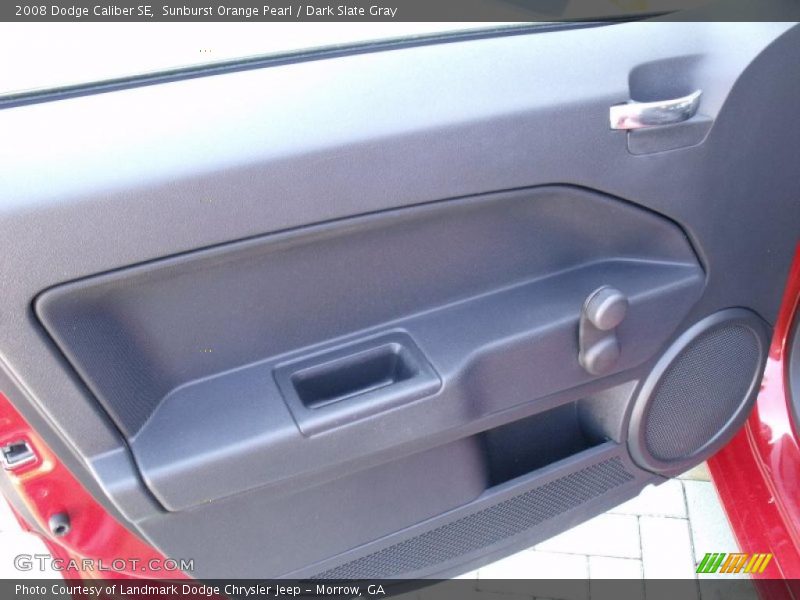 Sunburst Orange Pearl / Dark Slate Gray 2008 Dodge Caliber SE