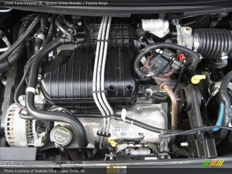 Spruce Green Metallic / Pebble Beige 2006 Ford Freestar SE