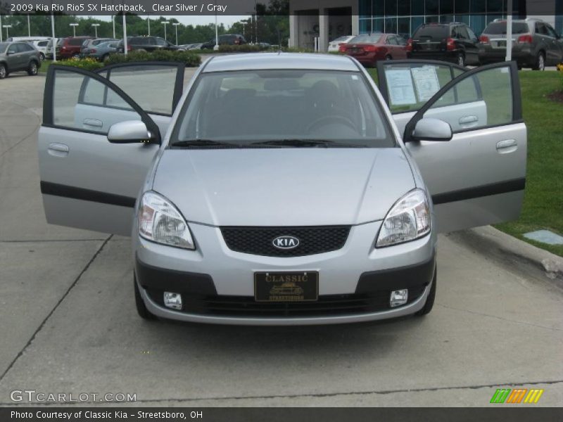 Clear Silver / Gray 2009 Kia Rio Rio5 SX Hatchback