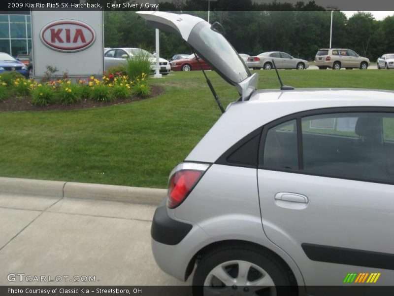 Clear Silver / Gray 2009 Kia Rio Rio5 SX Hatchback
