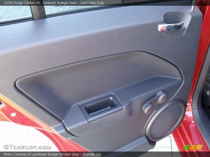Sunburst Orange Pearl / Dark Slate Gray 2008 Dodge Caliber SE
