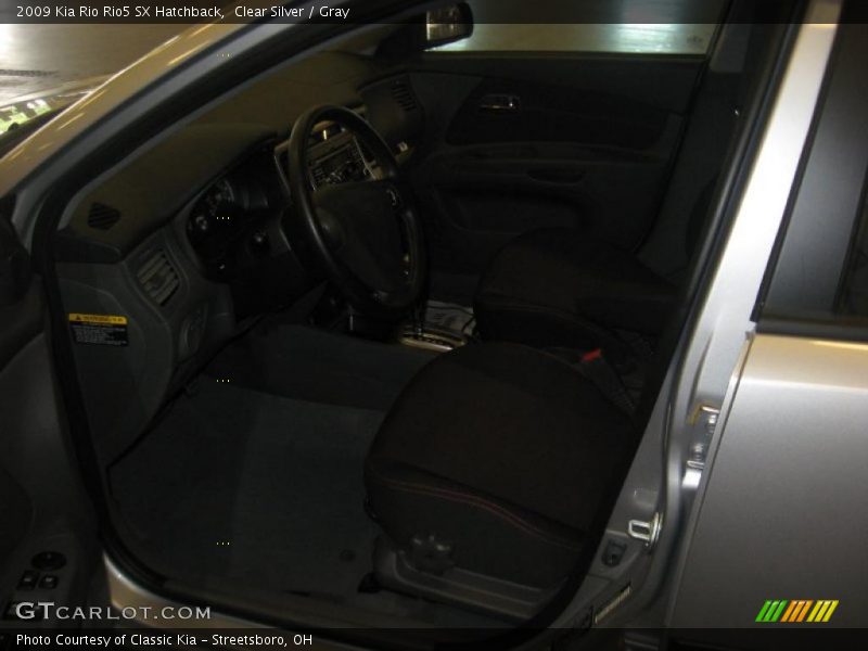 Clear Silver / Gray 2009 Kia Rio Rio5 SX Hatchback