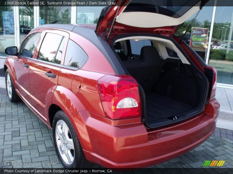 Sunburst Orange Pearl / Dark Slate Gray 2008 Dodge Caliber SE