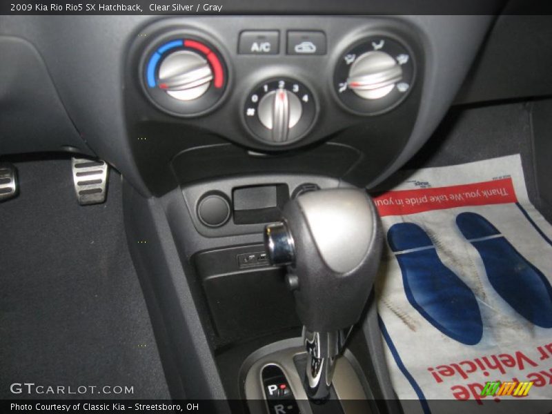 Clear Silver / Gray 2009 Kia Rio Rio5 SX Hatchback
