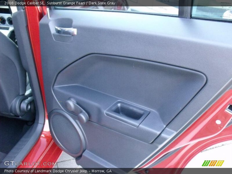 Sunburst Orange Pearl / Dark Slate Gray 2008 Dodge Caliber SE