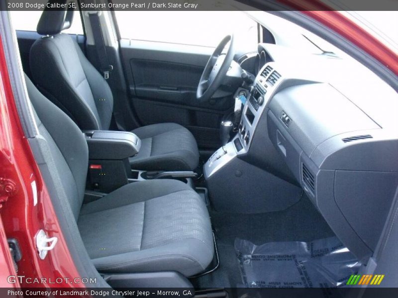 Sunburst Orange Pearl / Dark Slate Gray 2008 Dodge Caliber SE