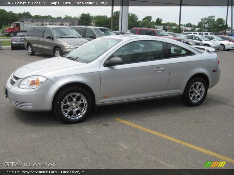 Ultra Silver Metallic / Gray 2007 Chevrolet Cobalt LS Coupe