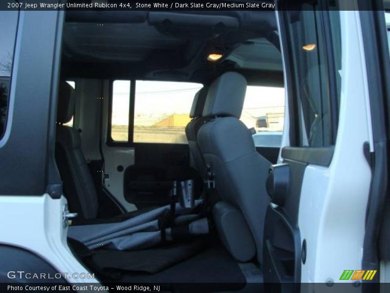 Stone White / Dark Slate Gray/Medium Slate Gray 2007 Jeep Wrangler Unlimited Rubicon 4x4