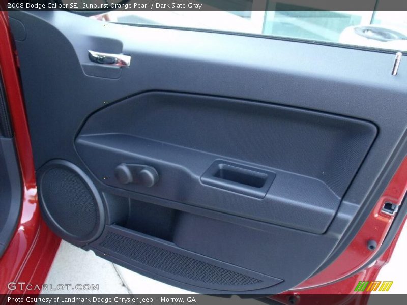 Sunburst Orange Pearl / Dark Slate Gray 2008 Dodge Caliber SE