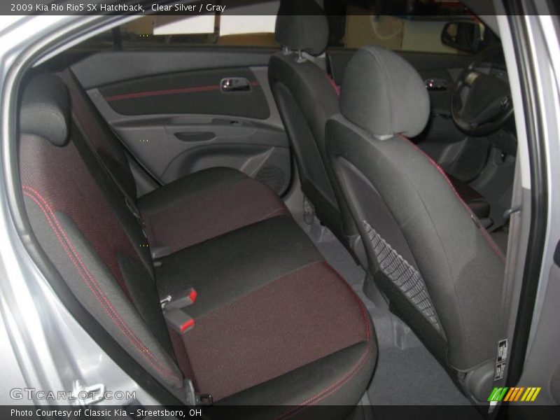 Clear Silver / Gray 2009 Kia Rio Rio5 SX Hatchback