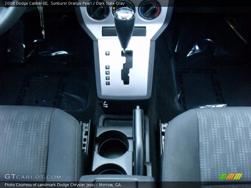 Sunburst Orange Pearl / Dark Slate Gray 2008 Dodge Caliber SE