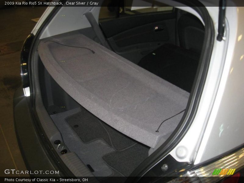Clear Silver / Gray 2009 Kia Rio Rio5 SX Hatchback