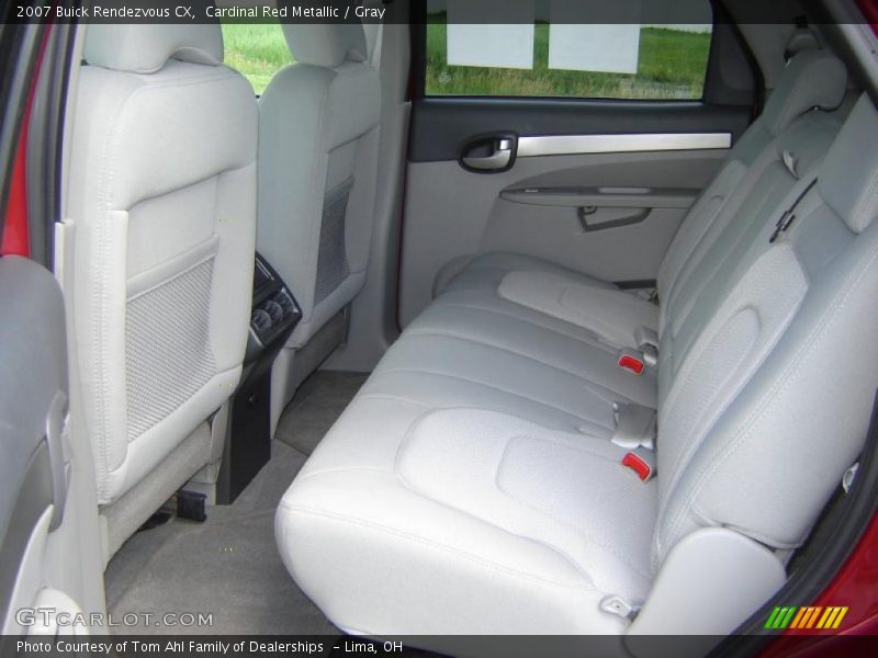 Cardinal Red Metallic / Gray 2007 Buick Rendezvous CX