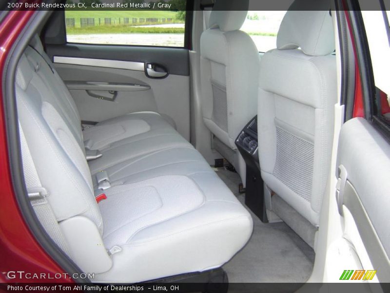 Cardinal Red Metallic / Gray 2007 Buick Rendezvous CX