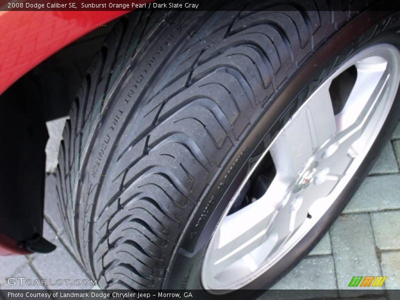 Sunburst Orange Pearl / Dark Slate Gray 2008 Dodge Caliber SE
