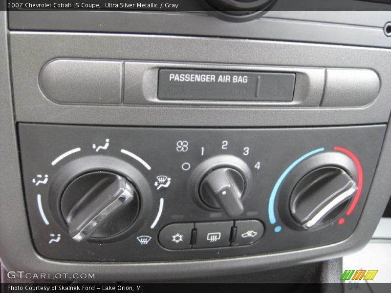 Ultra Silver Metallic / Gray 2007 Chevrolet Cobalt LS Coupe