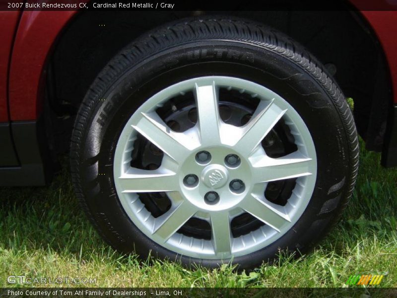 Cardinal Red Metallic / Gray 2007 Buick Rendezvous CX